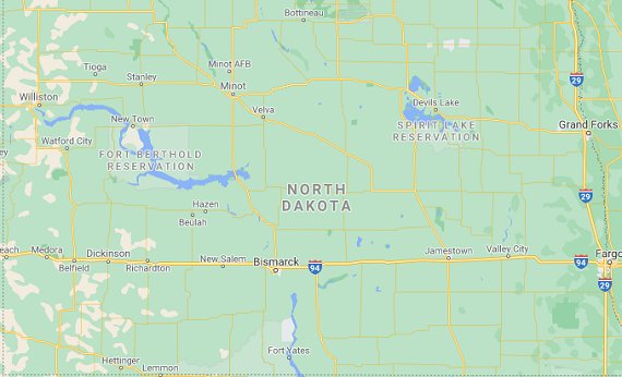 ND parks map