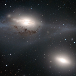 NGC-4438 (Herschel 240) The Eyes