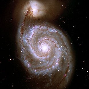 NGC-5195 (Herschel 292) Whirlpool Galaxy companion