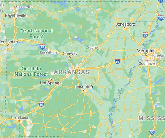 AR parks map