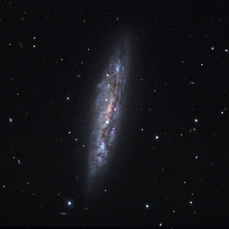 Messier 108 Surfboard Galaxy