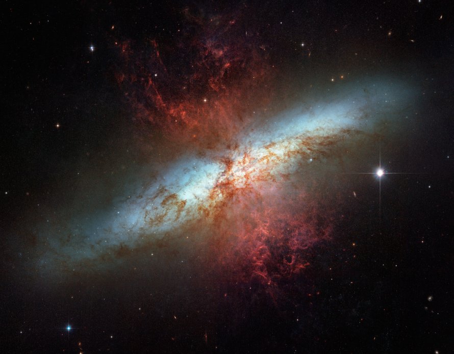 Messier 82 Cigar Galaxy