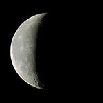 Waning Crescent Moon - Day 23