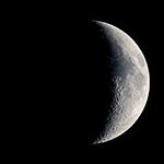 Waxing Crescent Moon - Day 6