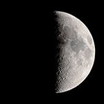 Waxing Crescent Moon - Day 7