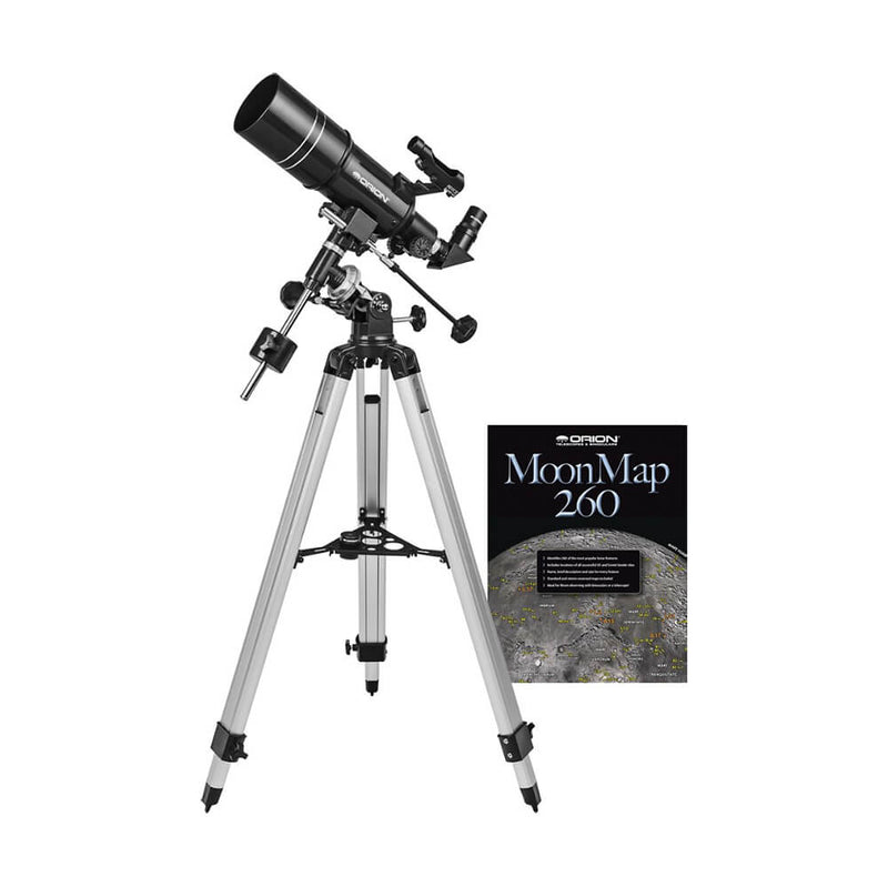 Orion Observer 80ST EQ f/5 Doublet Refracting Telescope Kit